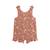 Combishort bébé en gaze de coton arizona Terracotta 1 - vertbaudet enfant 