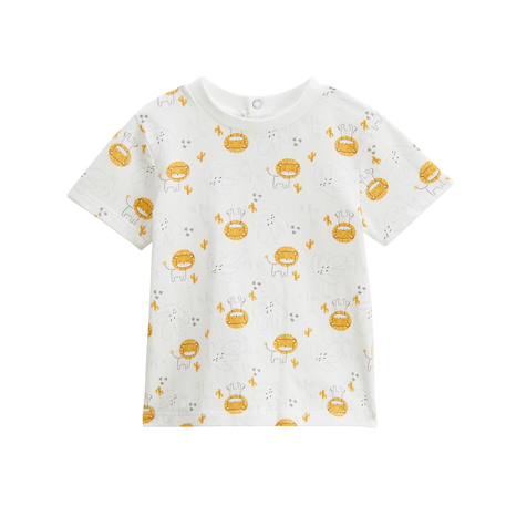 Ensemble salopette bébé en gaze de coton et t-shirt elio Bleu 6 - vertbaudet enfant 
