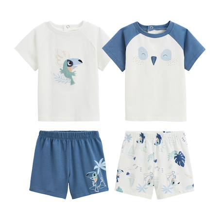 Lot de 2 pyjamas short enfant 2 pièces toucana Bleu 2 - vertbaudet enfant 