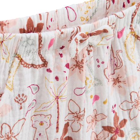 Ensemble enfant t-shirt et short en gaze de coton arizona Terracotta 4 - vertbaudet enfant 