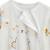 Pyjama bébé en velours ouverture zippée elio Ecru 4 - vertbaudet enfant 