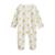 Pyjama bébé en velours ouverture zippée elio Ecru 3 - vertbaudet enfant 