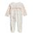 Pyjama bébé en velours ouverture pont louison Ecru 2 - vertbaudet enfant 