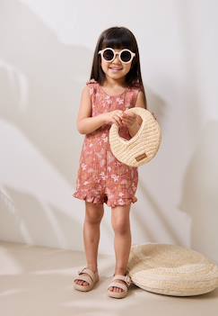 Combishort fille en gaze de coton arizona  - vertbaudet enfant