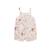 Barboteuse bébé en gaze de coton arizona Ecru 3 - vertbaudet enfant 