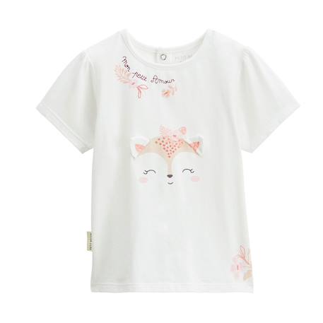 Ensemble bébé t-shirt et short en gaze de coton louison Rose 6 - vertbaudet enfant 