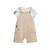 Ensemble salopette bébé en gaze de coton et t-shirt toucana Sable 2 - vertbaudet enfant 