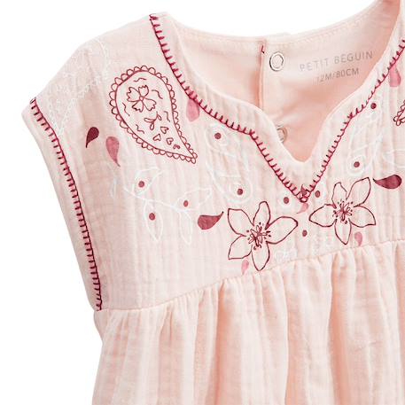Blouse enfant en gaze de coton arizona Rose 4 - vertbaudet enfant 