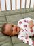 Lot de 5 bodies manches longues bébé ouverture naissance rose poudré 12 - vertbaudet enfant 
