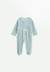 Pyjama bébé en velours ouverture pont elio Bleu 1 - vertbaudet enfant 