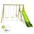 Portique balançoire en bois 2,30m yaki Bois 2 - vertbaudet enfant 