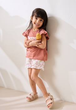 Ensemble enfant t-shirt et short en gaze de coton arizona  - vertbaudet enfant