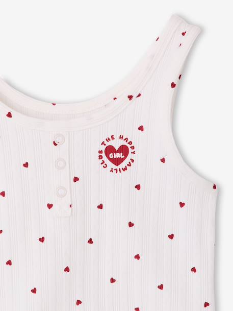 Pyjashort fille capsule famille écru 7 - vertbaudet enfant 
