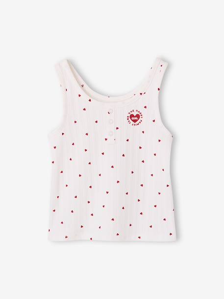 Pyjashort fille capsule famille écru 4 - vertbaudet enfant 