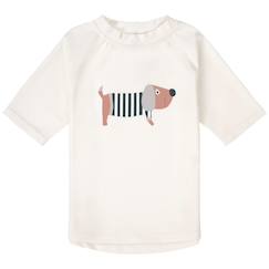 T-shirt anti-uv manches courtes beach chien (19-24 mois)  - vertbaudet enfant