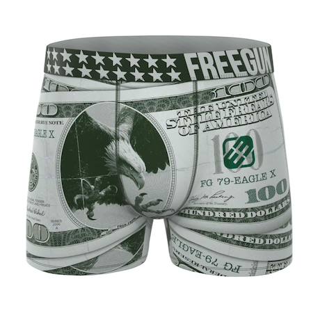 Lot de 3 boxers  this is america Rouge/blanc/vert 5 - vertbaudet enfant 