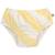 Maillot de bain anti-fuite rayures jaune (3-6 mois) Jaune pâle, blanc 1 - vertbaudet enfant 