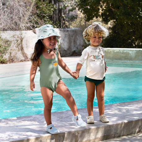 Maillot de bain anti-fuite ocean vert (3-6 mois) Vert 5 - vertbaudet enfant 