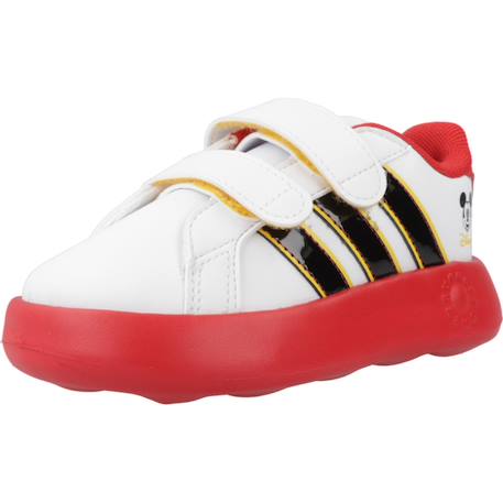 Basket garçon court mickey Blanc white 4 - vertbaudet enfant 