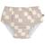 Maillot de bain couche motif damier stone et sel (7-12 mois) Beige 1 - vertbaudet enfant 