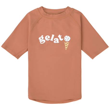 T-shirt anti-uv manches courtes terre (2-3 ans)  - vertbaudet enfant