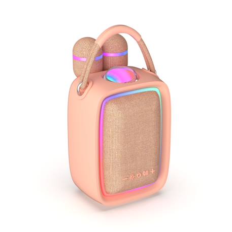 Enceinte & karaoké lumineuse - singy party rose Rose 2 - vertbaudet enfant 