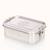 3 boîtes à gouter inox kiddy 500 ml renards Argent 6 - vertbaudet enfant 
