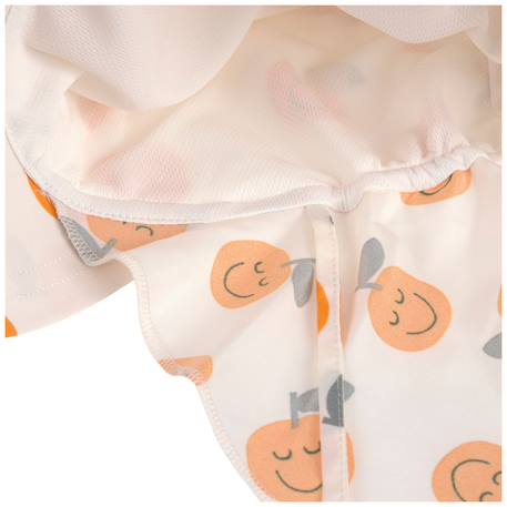 Casquette protège nuque anti-uv orange (3-6 mois) Orange 3 - vertbaudet enfant 