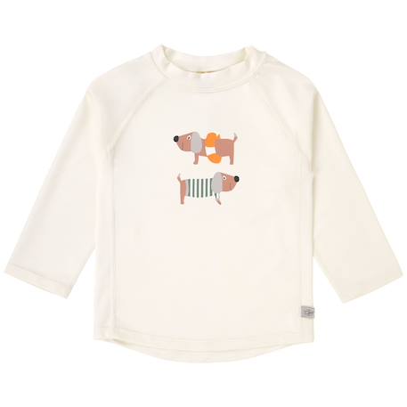 Fille-T-shirt anti-uv manches longues beach chien (2-3 ans)