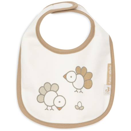 Lot de 5 bavoirs imperméables miffy family farm Ecru, marron, jaune 6 - vertbaudet enfant 