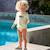 T-shirt anti-uv manches longues rayures (2-3 ans) Jaune 5 - vertbaudet enfant 