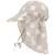 Casquette protège nuque anti-uv motif damier (1-3 ans) Beige 1 - vertbaudet enfant 