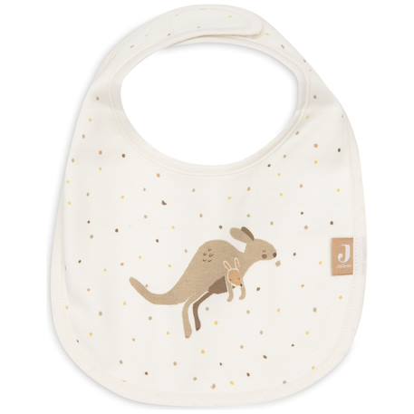 Lot de 5 bavoirs imperméables kangaroots Jaune, marron, beige 2 - vertbaudet enfant 