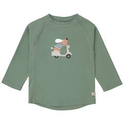 Jouet-Jeux de plein air-Jeux de plage-Tentes anti UV-T-shirt anti-uv manches longues scooter et chien vert (19-24 mois)