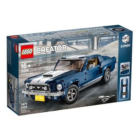 Creator expert - ford mustang 10265 Bleu et blanc 1 - vertbaudet enfant 