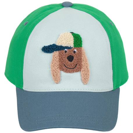 Casquette visière courbée chien (2-6 ans) Vert 2 - vertbaudet enfant 