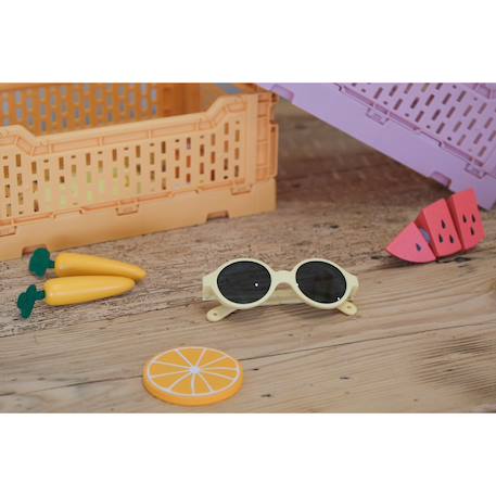 Lunettes de soleil enfant 9-24 mois Galet+Pollen+Rose poudré 5 - vertbaudet enfant 