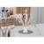 Egoutte biberons pliable compact et nomade capacité 8 biberons Gris+Rose+Terre argile 18 - vertbaudet enfant 