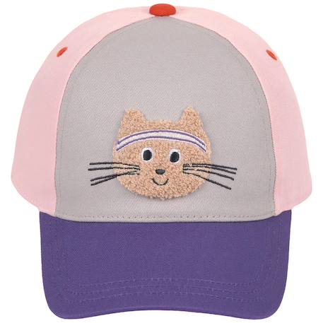 Casquette visière courbée chat (2-6 ans) Lila 2 - vertbaudet enfant 