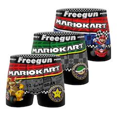 -Lot de 3 boxers  super mario kart