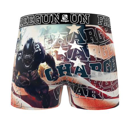 Lot de 3 boxers  this is america Rouge/blanc/vert 4 - vertbaudet enfant 