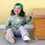 Casquette visière courbée chien (2-6 ans) Vert 5 - vertbaudet enfant 