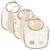 Lot de 5 bavoirs imperméables miffy family farm Ecru, marron, jaune 1 - vertbaudet enfant 