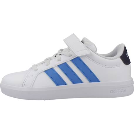 Basket garçon grand court 3.0 el Blanc white 2 - vertbaudet enfant 