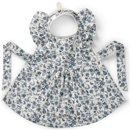 Bavoir Élégant et pratique pour bébé Bleu, blanc 1 - vertbaudet enfant 
