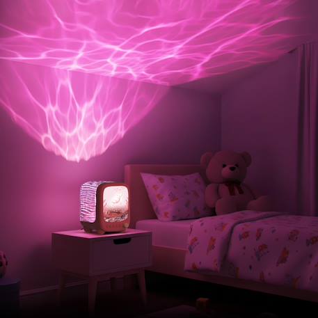 Wavy light coral -lampe océanique relaxante Rose 2 - vertbaudet enfant 