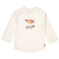 T-shirt anti-uv manches longues beach chien (7-12 mois)  - vertbaudet enfant