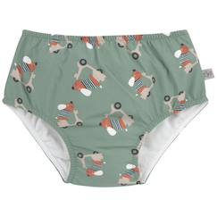 Maillot de bain couche scooter et chien vert (3-6 mois)  - vertbaudet enfant