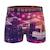 Lot de 3 boxers  this is america Violet/blanc/noir 2 - vertbaudet enfant 