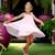 Robe cérémonie   à col fleuri liberty   alizee Blanc violet floral+Jaune multicolore+Rose jaune floral 12 - vertbaudet enfant 